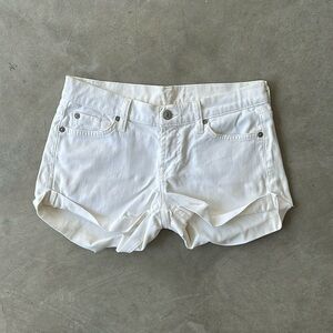 7 FOR ALL MANKIND white shorts